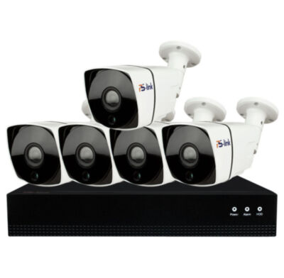 Комплект видеонаблюдения IP 2Мп KIT-C205IP-POE 5 камер с ночной съемкой для улицы, с датчиком движения, питание PoE Комплект проводного IP-видеонаблюдения представляет собой полностью готовое к работе решение для организации надежной системы безопасности на загородных участках, в частных домах, небольших офисах, магазинах, складских помещениях и на парковках, которое включает в себя всё необходимое для быстрого запуска: цифровой 8-канальный видеорегистратор, уличные 2-мегапиксельные IP-камеры с ИК-подсветкой.