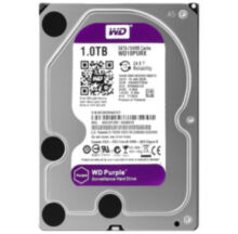 Жесткий диск HDD 3.5 Western Digital Purple SATA 1Тб внутренний (восстановленный)
