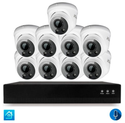 Комплект видеонаблюдения IP 2Мп KIT-A209IPM-POE 9 камер с микрофоном для помещения, питание PoE, ночная съёмка KIT-A209IPM-POE - полноценный комплект видеонаблюдения состоящий из IP видеорегистратора c PoE, 9 камер видеонаблюдения (купольные для помещений) с микрофонами.