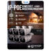 Комплект видеонаблюдения IP 2Мп KIT-С206IP-POE 6 камер с ночной съемкой для улицы, с датчиком движения, питание PoE - Комплект видеонаблюдения IP 2Мп KIT-С206IP-POE 6 камер с ночной съемкой для улицы, с датчиком движения, питание PoE