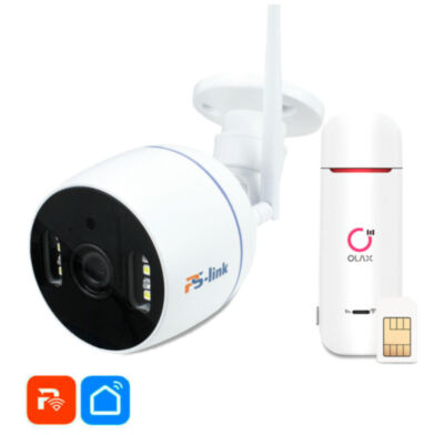 Комплект видеонаблюдения 4G Ps-Link KIT-TA201-4G / 2Мп / 1 камера 