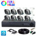Комплект видеонаблюдения AHD 2Мп Ps-Link KIT-C208HDC / 8 камер / FullColor - Комплект видеонаблюдения AHD 2Мп Ps-Link KIT-C208HDC / 8 камер / FullColor