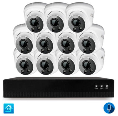 Комплект видеонаблюдения IP 2Мп KIT-A211IPM-POE 11 камер с микрофоном для помещения, питание PoE, ночная съёмка KIT-A211IPM-POE - полноценный комплект видеонаблюдения состоящий из IP видеорегистратора c PoE, 11 камер видеонаблюдения (купольные для помещений) с микрофонами.