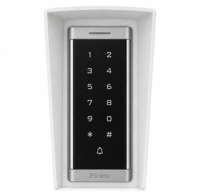 Козырёк для панели доступа PS-T6MF Белый Козырёк для панели доступа PS-T6MF белого цвета — практичное защитное решение для особенной установки оборудования систем контроля доступа.