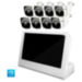 Комплект видеонаблюдения IP Ps-Link KIT-C208IP-POE-LCD / 2Мп / 8 камер / монитор - Комплект видеонаблюдения IP Ps-Link KIT-C208IP-POE-LCD / 2Мп / 8 камер / монитор