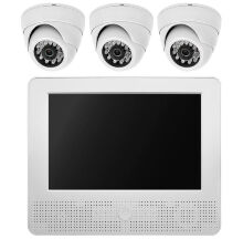 Комплект видеонаблюдения AHD 2Мп KIT-A9203HD 3 камеры для помещения, регистратор с монитором