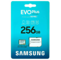 Карта памяти microSD Samsung EVO Plus 256 ГБ class 10 (MB-MC256SA)