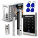 Система СКУД KIT-1203MF-280 электромагнитный замок 280кг тип НО, кодовая панель Mifare 13.56, 2000 пользователей, IP40 - Система СКУД KIT-1203MF-280 электромагнитный замок 280кг тип НО, кодовая панель Mifare 13.56, 2000 пользователей, IP40