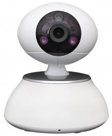 Wi-Fi камера Sapsan IP-Cam iEVE поворотная комнатная с микр., 1.0 МП, 3.6 мм, ИК-10м, 355°, SD 128Гб