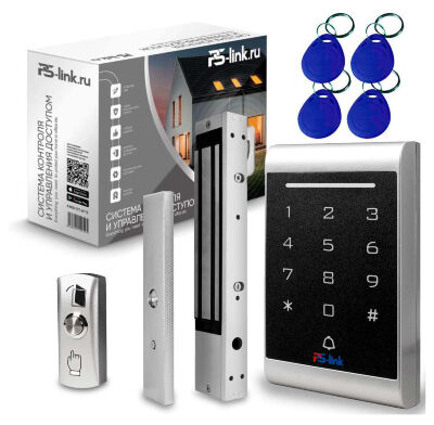 Система СКУД KIT-1203MF-350 электромагнитный замок 350 кг тип НО, кодовая панель Mifare 13.56, 2000 пользователей, IP40 Комплект СКУД KIT-1203MF-350 — это готовое и надёжное решение для организации системы контроля доступа в офисах, жилых зданиях, учреждениях и на других объектах с высокой проходимостью.