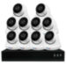 Комплект видеонаблюдения IP Ps-Link KIT-A810IP-POE / 8Мп / 10 камер / питание POE - Комплект видеонаблюдения IP Ps-Link KIT-A810IP-POE / 8Мп / 10 камер / питание POE
