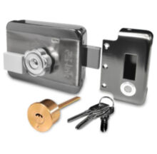 Замок электромоторный со считывателем  PS-EMTL-SS-ID V2 с RFID считывателем
