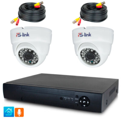 Комплект видеонаблюдения AHD 5Мп KIT-A502HD-MX KIT-A502HD-MX — готовый комплект видеонаблюдения AHD 5 Мп с записью звука для дома, магазина, офиса, склада, квартиры, гаража или небольшой коммерческой площадки.