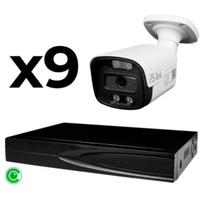 Комплект видеонаблюдения IP 5Мп KIT-C509IP-ST 9 камер для улицы, аналитика, детекция человека, детекция автомобиля, область вторжения Профессиональный комплект IP-видеонаблюдения  KIT-C509IP-ST - это профессиональное решение для тотальной защиты крупных объектов с бескомпромиссными требованиями к качеству изображения и интеллектуальной аналитике: промышленных объектов, режимных территорий, логистических центров, аэропортов, стадионов и других объектов повышенной ответственности.