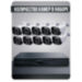 Комплект видеонаблюдения IP 5Мп KIT-C509IP-ST 9 камер для улицы, аналитика, детекция человека, детекция автомобиля, область вторжения - Комплект видеонаблюдения IP 5Мп KIT-C509IP-ST 9 камер для улицы, аналитика, детекция человека, детекция автомобиля, область вторжения