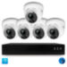 Комплект видеонаблюдения IP 5Мп KIT-A505IPM-POE 5 камер с микрофоном для помещения, питание PoE, ночная съёмка - Комплект видеонаблюдения IP 5Мп KIT-A505IPM-POE 5 камер с микрофоном для помещения, питание PoE, ночная съёмка
