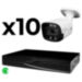 Комплект видеонаблюдения IP 5Мп KIT-C510IP-ST 10 камер для улицы, аналитика, детекция человека, детекция автомобиля, область вторжения - Комплект видеонаблюдения IP 5Мп KIT-C510IP-ST 10 камер для улицы, аналитика, детекция человека, детекция автомобиля, область вторжения