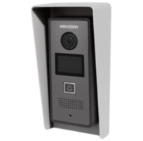 Козырек для видеодомофона Hikvision уличный, защитный, для Hiwatch и iFLOW, белый, 3D-печать, пластик