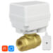 Умный шаровый кран Ps-Link PS-TY150 с электроприводом, Wi-Fi подключением и проводным датчиком протечки воды - Умный шаровый кран Ps-Link PS-TY150 с электроприводом, Wi-Fi подключением и проводным датчиком протечки воды