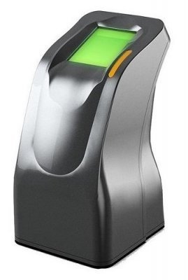 Биометрический USB считыватель ZKTeco ZK4500 Предназначен для удобной регистрации шаблонов отпечатков в базе данных.