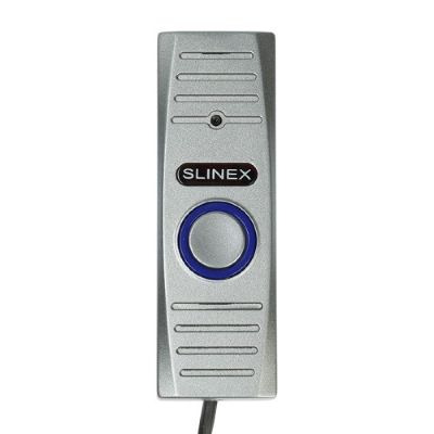 Вызывная панель Slinex ML-15HR (Серая) Металлический корпус; одноабонентская вызывная панель; 800 ТВЛ;  0,01 Люкс до 1,5 м; 12В (от монитора). Запись на видеорегистратор или видеодомфон. IP65
