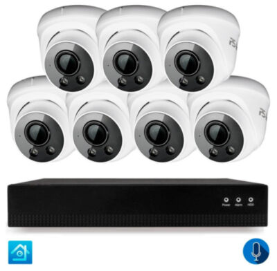 Комплект видеонаблюдения IP 5Мп KIT-A507IPM-POE 7 камер с микрофоном для помещения, питание PoE, ночная съёмка KIT-A507IPM-POE - полноценный комплект видеонаблюдения состоящий из IP видеорегистратора c PoE и 7-ми камер видеонаблюдения (купольные для помещений) с микрофоном.