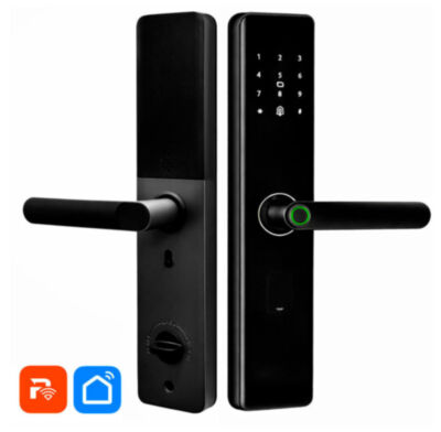 Умный дверной замок PS-K2 Wi-Fi электронный биометрический с отпечатком пальца, временным паролем, ключом и картой Умный электронный замок  PS-K2 - это гибридное решение, объединяющее современные биометрические технологии и усиленную механическую замковую часть для максимальной защиты входных дверей квартир, частных домов и офисных помещений.