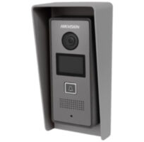 Козырек для видеодомофона Hikvision уличный, защитный, для Hiwatch и iFLOW, серый, 3D-печать, пластик