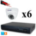 Комплект видеонаблюдения AHD 5Мп KIT-A506HD-MX - Комплект видеонаблюдения AHD 5Мп KIT-A506HD-MX
