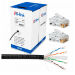 Кабель витая пара UTP4 cat.6 CU 80 метров UTP-CAT6-CU80-OUT уличный - Кабель витая пара UTP4 cat.6 CU 80 метров UTP-CAT6-CU80-OUT уличный