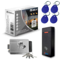 Система СКУД KIT-M010EM-WP-CH эл. механический замок, RFID