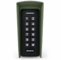 Козырек для панелей доступа UD-CR101 и UD-CR301 зеленый PETG, защита от осадков и солнца