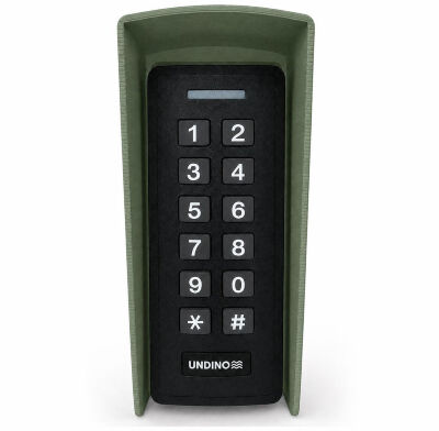 Козырек для панелей доступа UD-CR101 и UD-CR301 зеленый PETG, защита от осадков и солнца Козырёк для считывателя UD-CR101 и панели доступа UD-CR301/EM/MF — это защитный аксессуар, созданный для продления срока службы и повышения надёжности уличных и внутренних терминалов контроля доступа.