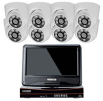 Комплект видеонаблюдения AHD 5Мп KIT-A9508HD 8 камер для помещения, регистратор с монитором