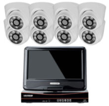 Комплект видеонаблюдения AHD 5Мп  KIT-A9508HD 8 камер для помещения, регистратор с монитором