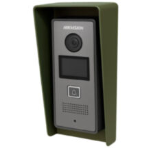 Козырек для видеодомофона Hikvision уличный, защитный, для Hiwatch и iFLOW, зеленый, 3D-печать, пластик