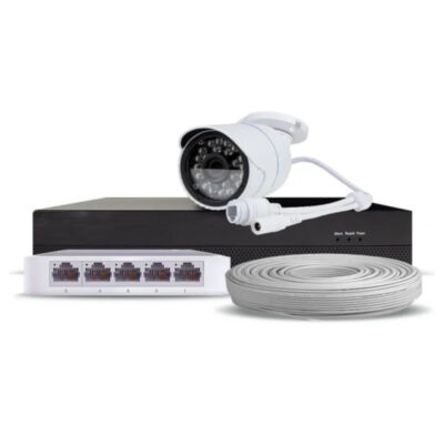 Комплект видеонаблюдения AHD 2Мп PST K01CH 1камера для улицы Готовый комплект HD видеонаблюдения для быстрой установки в составе 1 AHD камеры (уличной) разрешением 2Мр (1920х1080), AHD видеорегистратора, провода 10м, коннекторов и блока питания.