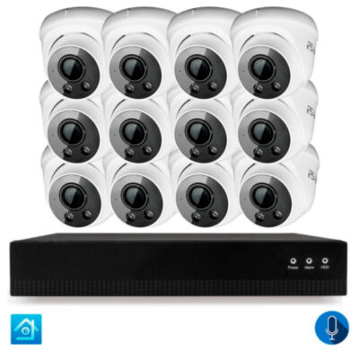Комплект видеонаблюдения IP 5Мп KIT-A512IPM-POE 12 камер с микрофоном для помещения, питание PoE, ночная съёмка KIT-A512IPM-POE - полноценный комплект видеонаблюдения состоящий из 16 портового IP видеорегистратора c PoE и 12-ти камер видеонаблюдения (купольные для помещений) с микрофоном.
