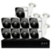 Комплект видеонаблюдения IP 5Мп KIT-С509IP-POE 9 камер с ночной съемкой для улицы, с датчиком движения, питание PoE - Комплект видеонаблюдения IP 5Мп KIT-С509IP-POE 9 камер с ночной съемкой для улицы, с датчиком движения, питание PoE