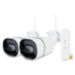 Комплект видеонаблюдения 4G мобильный 3Мп PST XMD02CS на 2 уличные камеры - Комплект видеонаблюдения 4G мобильный 3Мп PST XMD02CS на 2 уличные камеры