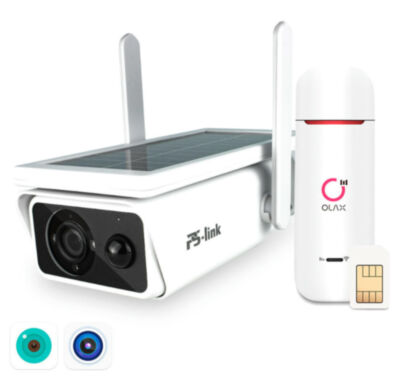 Комплект видеонаблюдения 4G Ps-Link KIT-GBR301-4G / 3Мп / 1 камера 