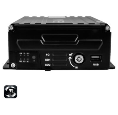 Автомобильный видеорегистратор 4 канала HDD 4G GPS PS-C104-H2 Видеорегистратор  C104-H2 — это профессиональное решение для малого и среднего автопарка, оснащённое четырьмя камерами (фронтальная, задняя и две боковые/салонные), записывающее видео на HDD/SSD объёмом до 2 ТБ.