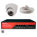 Комплект видеонаблюдения IP 5Мп KIT-A501POE-YE-LT 1 камера с сервисом IPEYE, для ПВЗ, офиса, производства - Комплект видеонаблюдения IP 5Мп KIT-A501POE-YE-LT 1 камера с сервисом IPEYE, для ПВЗ, офиса, производства