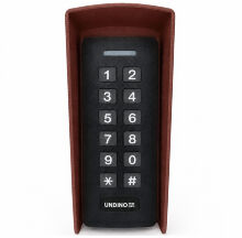 Козырек для панелей доступа UD-CR101 и UD-CR301 коричневый PETG, защита от осадков и солнца