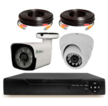 Комплект видеонаблюдения AHD 2Мп Ps-Link KIT-B202HD / 2 камеры