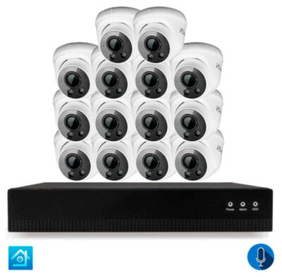 Комплект видеонаблюдения IP 5Мп KIT-A514IPM-POE 14 камер с микрофоном для помещения, питание PoE, ночная съёмка KIT-A514IPM-POE - полноценный комплект видеонаблюдения состоящий из 16 портового IP видеорегистратора c PoE и 14-ти камер видеонаблюдения (купольные для помещений) с микрофоном.