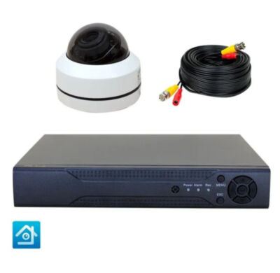 Готовый комплект AHD видеонаблюдения с 1 поворотной камерой 2 Мп для дома, офиса PST AHD-K01RTB Характеристики регистратора
ОС: LINUX
Компрессия: H.265
Видео входы: 4 разъема BNC
Видео выходы: 1 x VGA / 1 x HDMI (1920*1080)
Тип кабеля: 75-3 кабель до 500 метров
Аудио входы: 4 разъема RCA
Аудио выходы: 1 разъем RCA
Каналы записи: 4 канала x 1080N (944х1080)
Режим записи: В реальном времени
Каналы воспроизведения: 4CH x 1080N at 30 Fps(NTSC), 25 Fps(PAL)
Режимы поиска: время, дата, детекция движения, точный поиск
Режимы воспроизведения: нормальный / ускоренный / замедленный / кадр за кадром
Тревожный вход: N/A
Тревожный выход: N/A
HDD интерфейс: 1 x SATA HDD
Объем: SATA HDD до 6TB
USB: 2 x USB 2.0
Backup Формат: H.264 (Плеер для воспроизведения - General H.264 Player V1.7.0.)
Backup Режим: По сети / по USB
Управление PTZ: программное, coax протокол
Интерфейсы: порт RJ-45 10M / 100M Ethernet
Протоколы: TCP/IP, DHCP, DDNS, DNS, PPPoE, UPNP, NTP, SMTP
Поддержка мобильных устройств: iPhone / iPad, Android
Совместимость с браузерами:Internet Explorer 9-11
Free DDNS: iCloud Free DDNS Server (P2P функция)
Протокол IP камер: ONVIF Протокол (Цифровое меню)
Одновременный просмотр: 6 пользователей
Рабочая температура: 0 C ~ 55 C
Рабочая влажность: 10% ~ 90%
Габариты: 255ммx230ммx45мм
Вес нетто: 2&nbsp;кг
HDD болты: 4 шт.
Комплектация: USB Мышь x1 шт./Инструкция x1 шт./ Адаптер питания x1 шт.
Питание DC12В/2A
Характеристики камеры
1/3" CMOS SONY IMX323+NVP2441H (2Мп)
Разрешение: 2 Мп, 25 fps
Эффективные пиксели: 1920*1080px
Объектив: Вариофокальный с 4-х кратным моторизованным зумом (2.8-12mm)
День/Ночь: Встроенный ИК-фильтр, ИК-подсветка до 30 метров
Поворот по горизонтали: 0 - 360 градусов
Поворот по вертикали: 0 - 90 градусов
Максимальная скорость поворота: 30 градусов в секунду
Технология 3DNR: Да
Технология D-WDR: Да
Питание: 12В/2А
Габариты: 103 x 98 мм
Вес: 700 гр
Диапазон рабочих температур: -20...+60