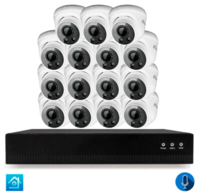 Комплект видеонаблюдения IP 5Мп KIT-A515IPM-POE 15 камер с микрофоном для помещения, питание PoE, ночная съёмка KIT-A515IPM-POE - полноценный комплект видеонаблюдения состоящий из 16 портового IP видеорегистратора c PoE и 15-ти камер видеонаблюдения (купольные для помещений) с микрофоном.