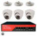 Комплект видеонаблюдения IP 5Мп KIT-A503POE-YE-LT 3 камеры с сервисом IPEYE, для ПВЗ, офиса, производства - Комплект видеонаблюдения IP 5Мп KIT-A503POE-YE-LT 3 камеры с сервисом IPEYE, для ПВЗ, офиса, производства