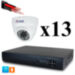 Комплект видеонаблюдения AHD 5Мп KIT-A513HD-MX - Комплект видеонаблюдения AHD 5Мп KIT-A513HD-MX